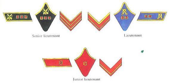 二战时期的苏军军衔，是有大将有大尉，而没有大校的。