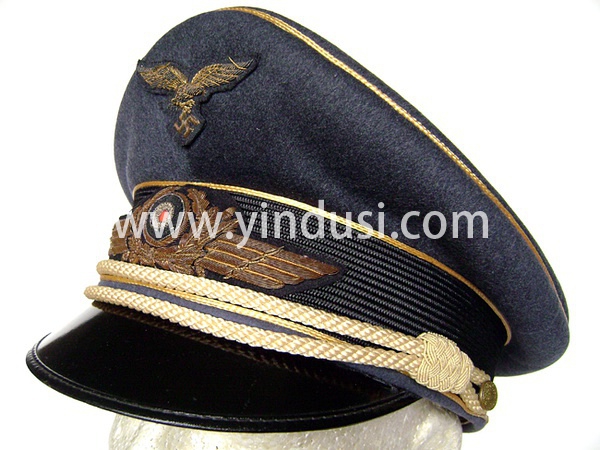 二战德国德军军帽系列，定制各种帽徽，帽檐，帽封带，帽腰案例。
