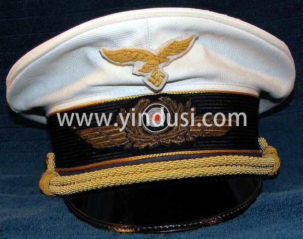二战德军军帽系列，印度丝徽章工厂承接二战德国军帽定制加工。